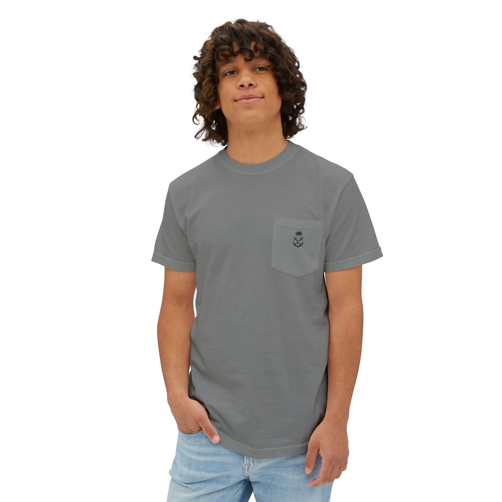 Tailgates and Tides Dog Shirt - Black Lab on Dock - Lake Life Graphic Tee - Southern Brand Gift - Preppy Outdoor Style - Comfort Colors - Image 3