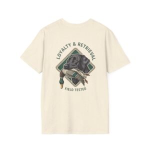 Vintage Black Lab T-Shirt | Duck Hunting Dog Graphic | Southern Outdoor Heritage | Comfort Colors Heavyweight Tee | Gift for Hunter