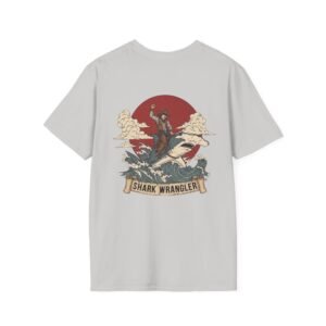 Shark Wrangler Cowboy T-Shirt | Shark Rodeo Western Tee